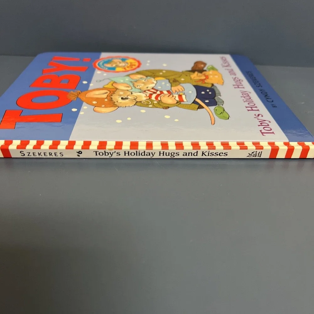 Tobys Holiday Hugs and Kisses - Hardcover By Szekeres,‎ Cyndy First Edition 2000
